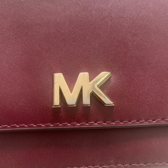 Michael Kors Mott leather waist bag- Maroon - Picture 2 of 7